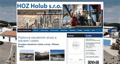 Desktop Screenshot of hozholub.cz